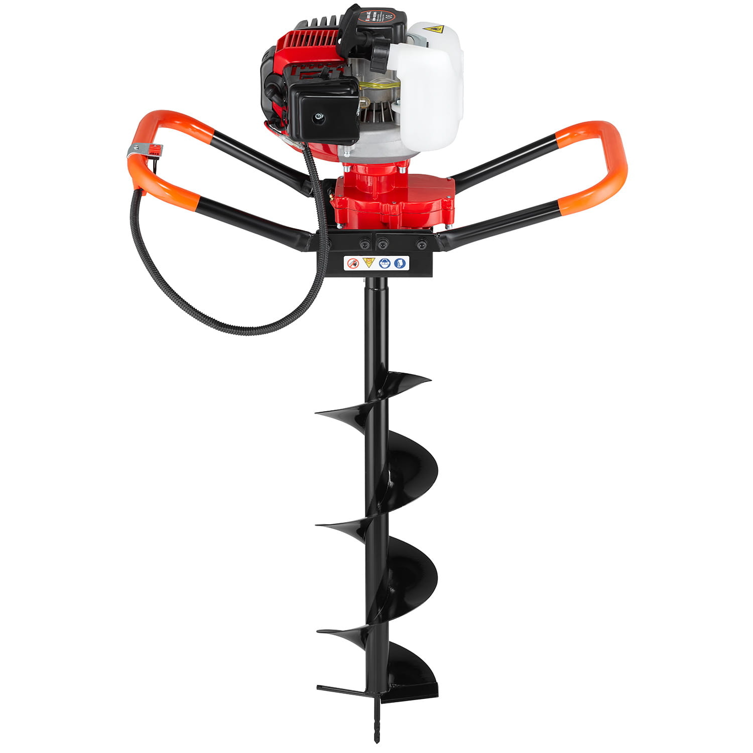 Grondboor - met benzine motor - 5,9 pk - 65 cc - 3 boren