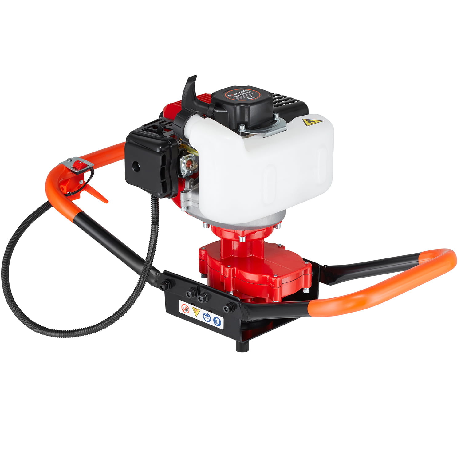 Grondboor - met benzine motor - 5,9 pk - 65 cc - 3 boren