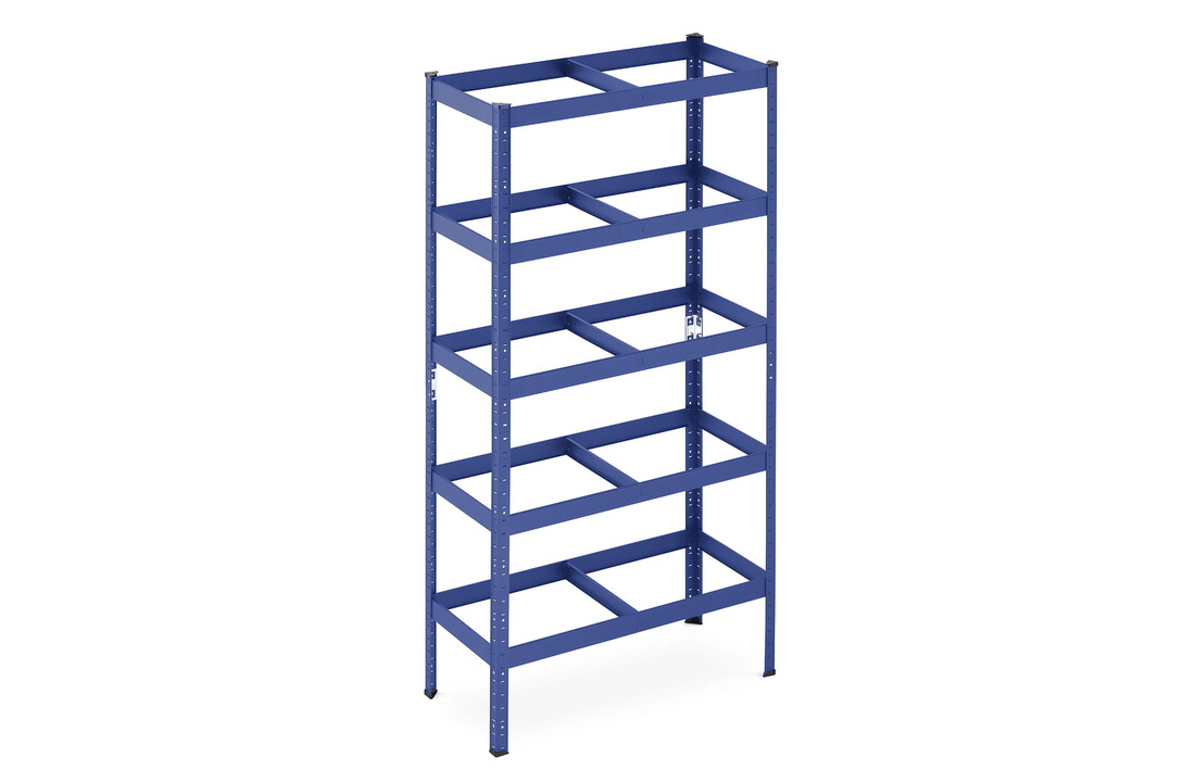 Magazijnstelling metaal HIGHER 180x90x40cm 175kg blauw