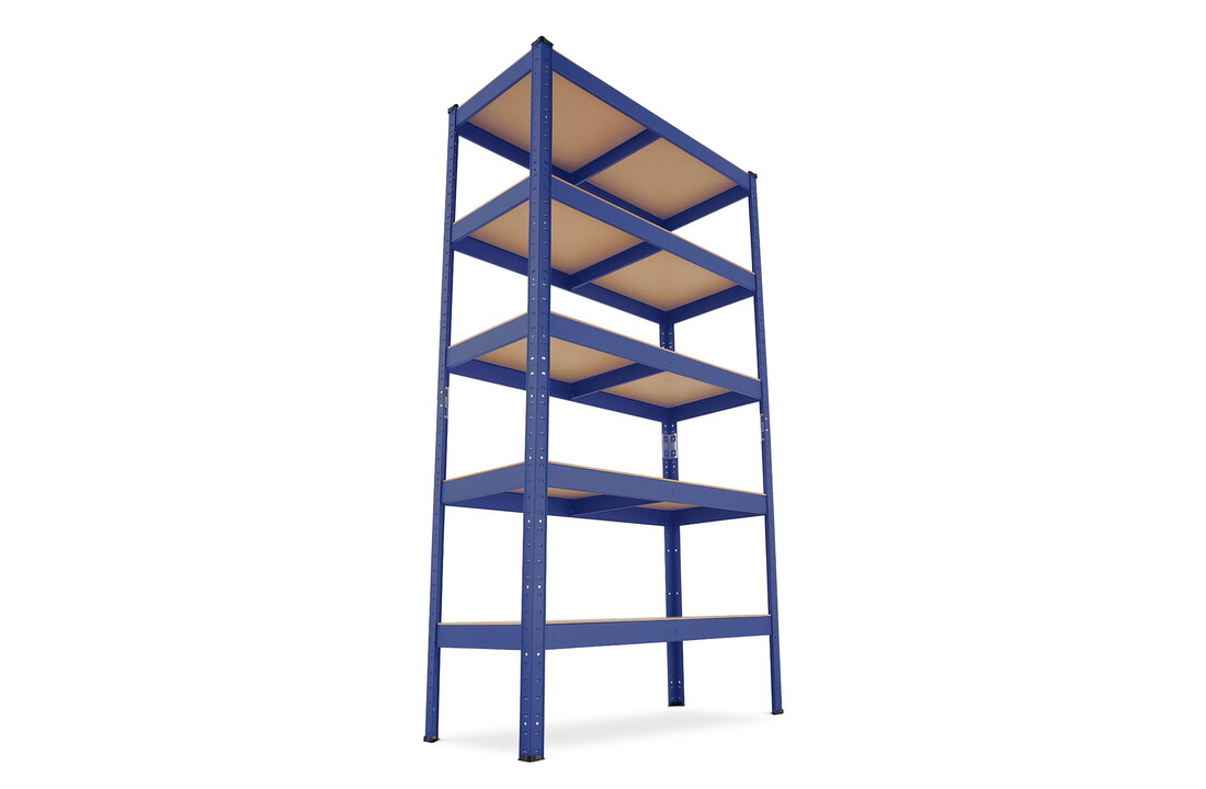 Magazijnstelling metaal HIGHER 180x90x40cm 175kg blauw