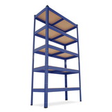 Magazijnstelling metaal HIGHER 180x90x40cm 175kg blauw