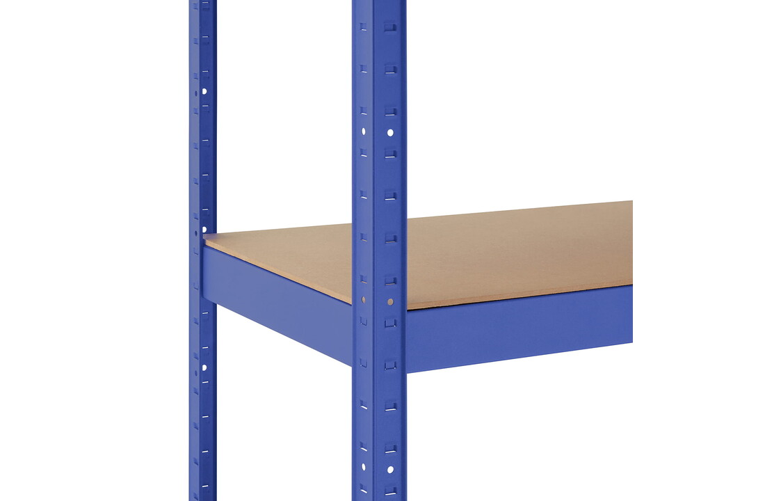 Stellingkast - opbergrek - 180x90x40 cm - tot 875 kg - blauw