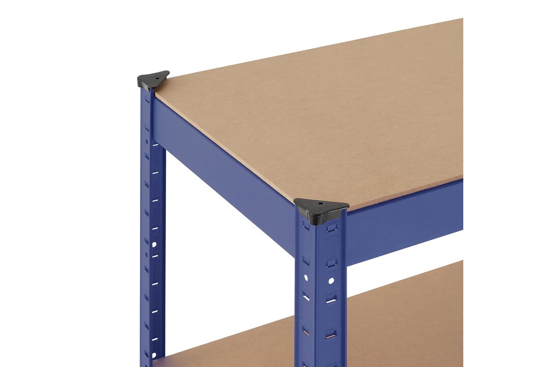 Stellingkast - opbergrek - 180x90x40 cm - tot 875 kg - blauw
