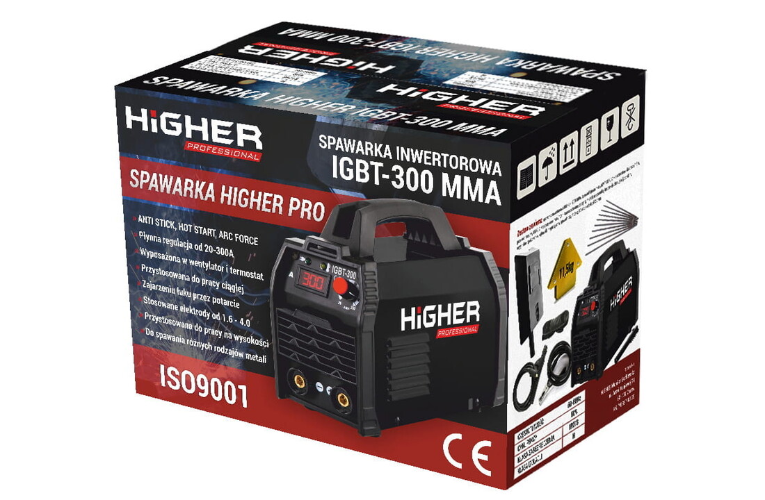 HIGHER IGBT 330A MMA/TIG Lasapparaat