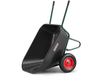 HIGHER Kruiwagen 300L Zwart 2-wielig