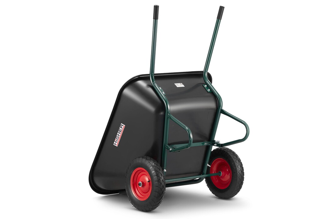 Kruiwagen - met 2 wielen - 300 liter - tot 250 kg