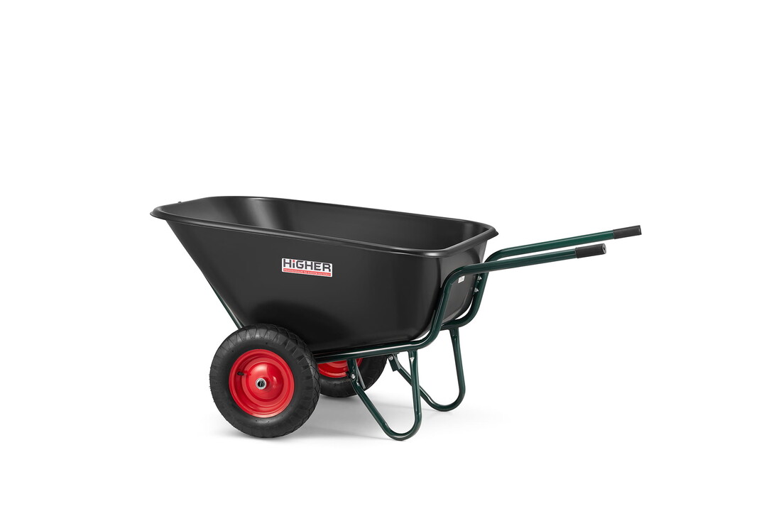 Kruiwagen - met 2 wielen - 300 liter - tot 250 kg