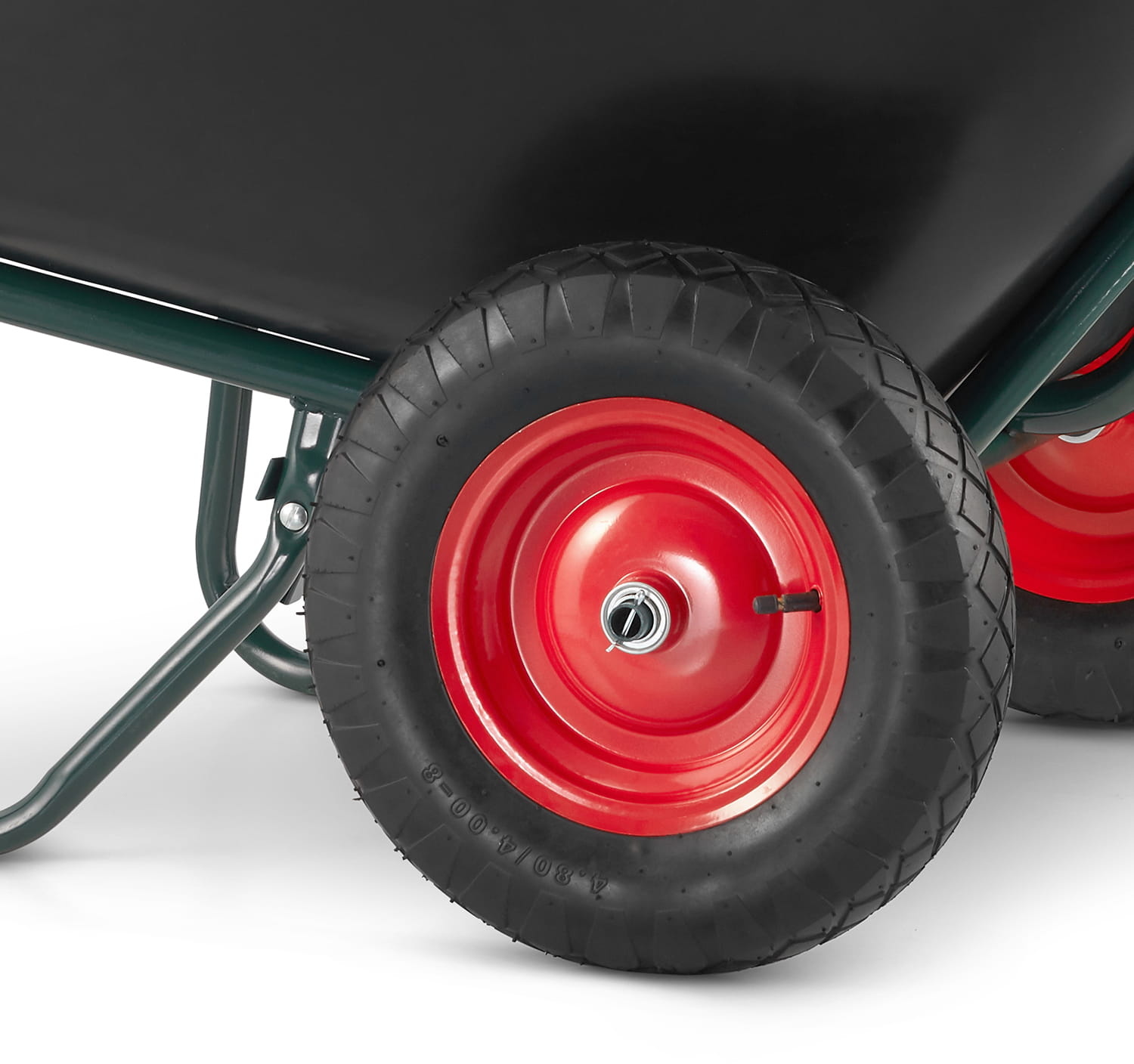 Kruiwagen - met 2 wielen - 300 liter - tot 250 kg