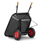 Kruiwagen - 350L - tweewielig - 300 kg draagvermogen - HIGHER