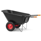 Kruiwagen - 350L - tweewielig - 300 kg draagvermogen - HIGHER