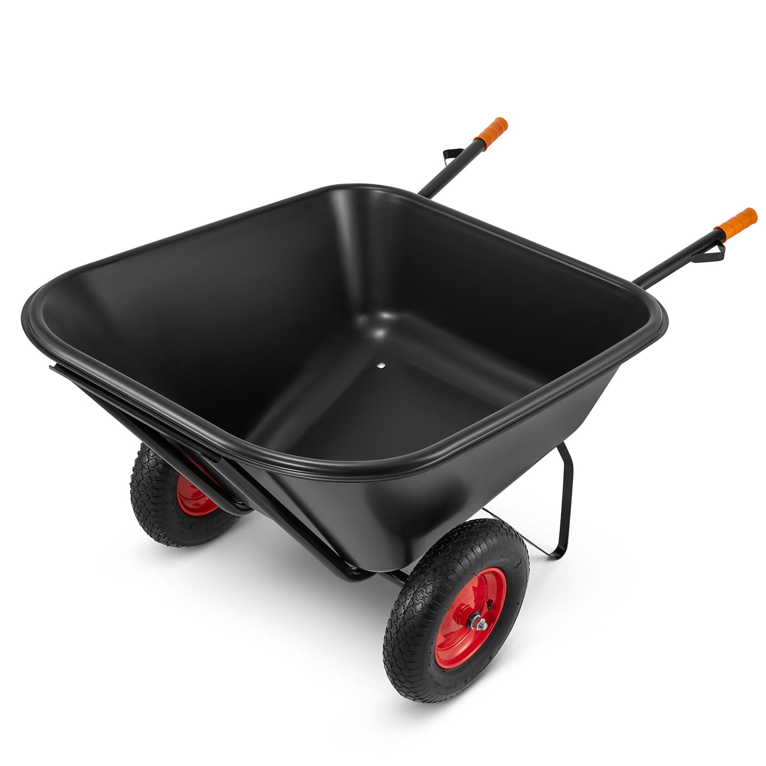 HIGHER Kruiwagen 350L 300kg Dubbelwiel H-KOL-300