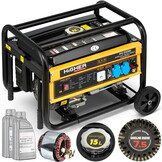 Generator HIGHER 4200W 7,5PK AVR + 2x Olie