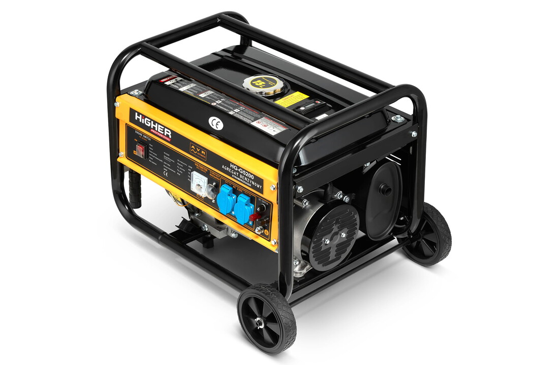 Generator HIGHER 4200W 7,5PK AVR + 2x Olie
