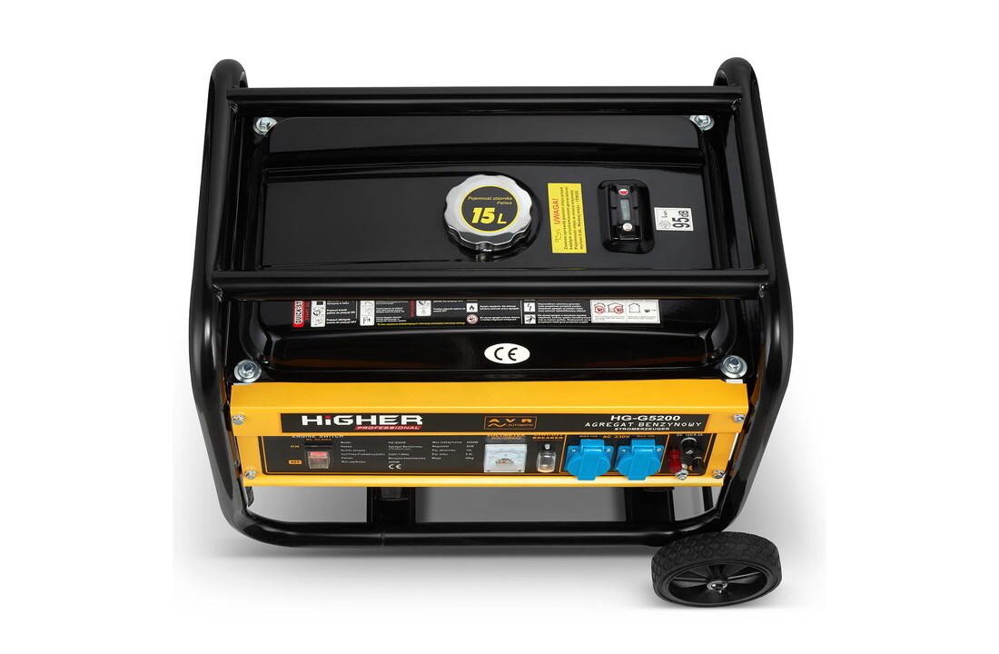 Generator HIGHER 4200W 7,5PK AVR + 2x Olie