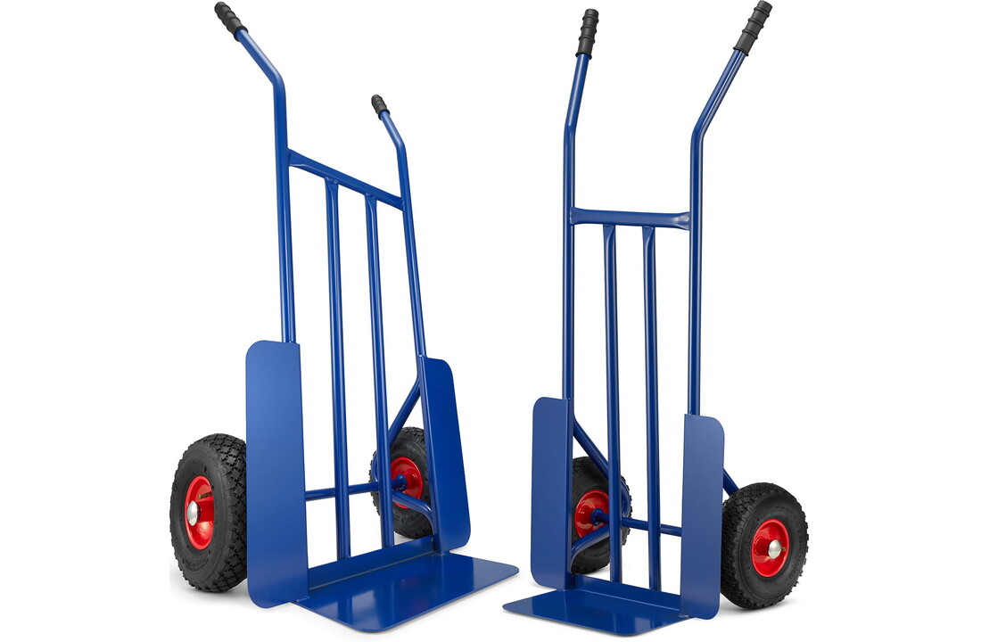 Steekwagen - met luchtbanden en stalen frame - tot 280 kg