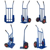 Steekwagen - met luchtbanden en stalen frame - tot 280 kg