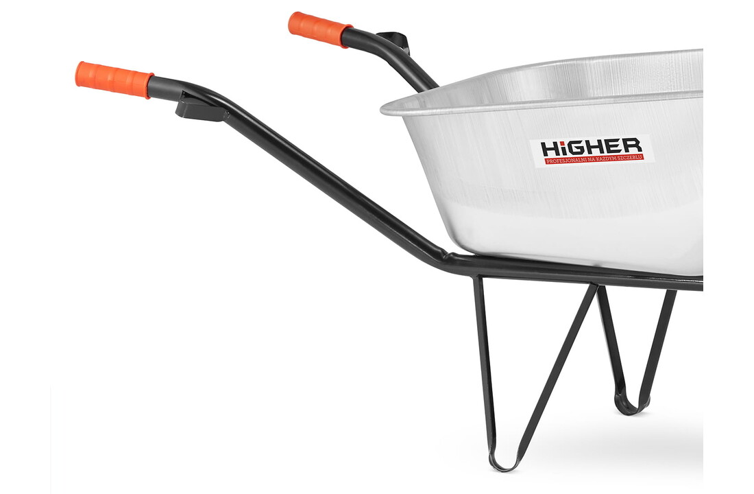 Kruiwagen 130 liter - gegalvaniseerd staal -  tot 210  kg