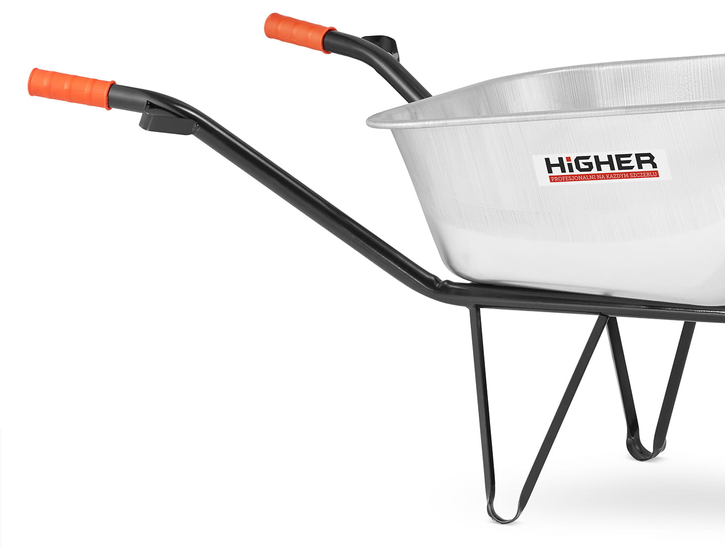 Kruiwagen 130 liter - gegalvaniseerd staal -  tot 210  kg