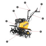 Bodemwoeler HIGHER 100cm 196cc LONCIN motor