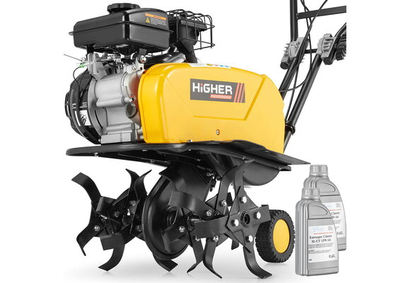Grondfrees HIGHER -  benzine - 43cm - 79cc LONCIN motor