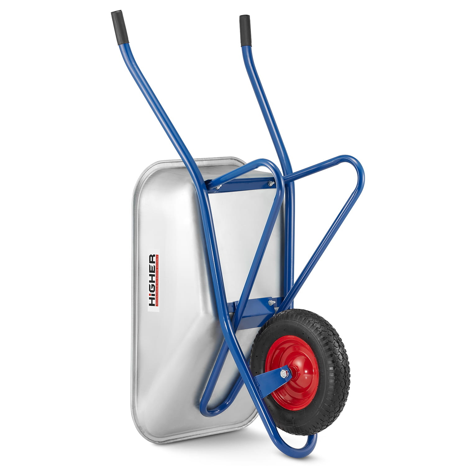 Kruiwagen 130 liter - met wielbescherming - tot 210 kg