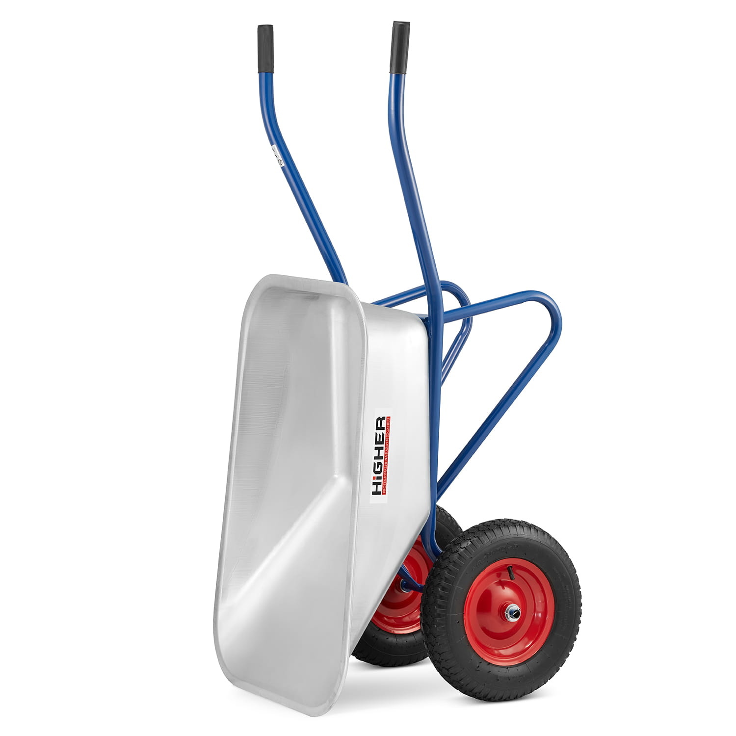 Kruiwagen - met 2 wielen - 130 liter - tot 210 kg