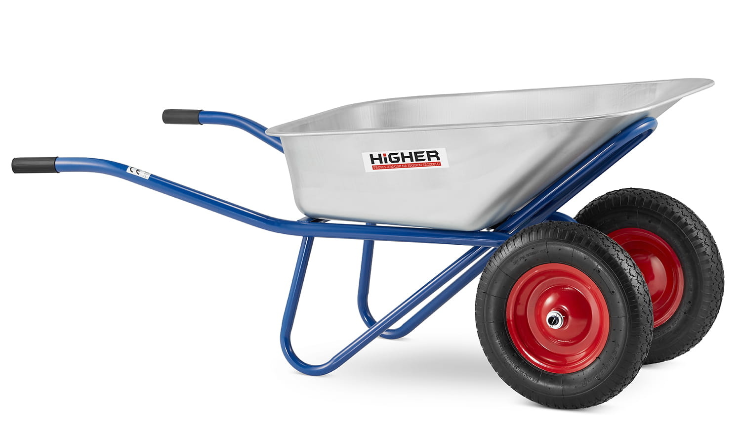 HIGHER Kruiwagen Dubbel Wiel 210kg