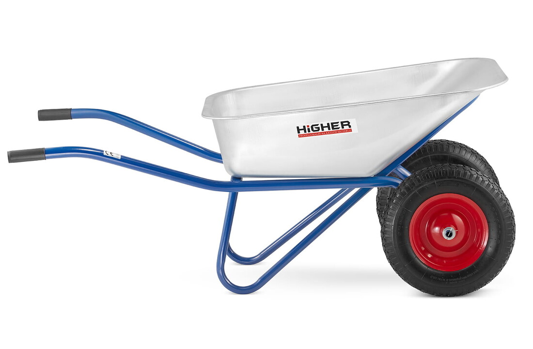 HIGHER Kruiwagen Dubbel Wiel 210kg