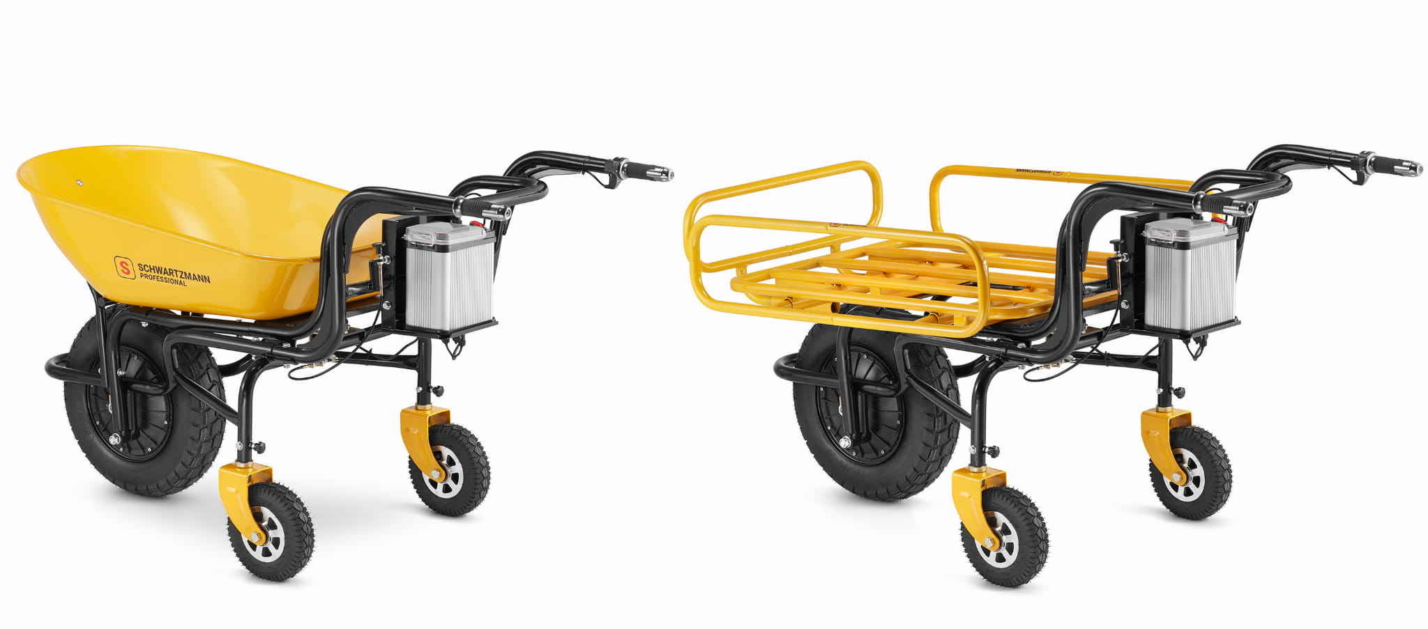 Elektrische kruiwagen 150kg 350W 40V accu - SCH-WB150