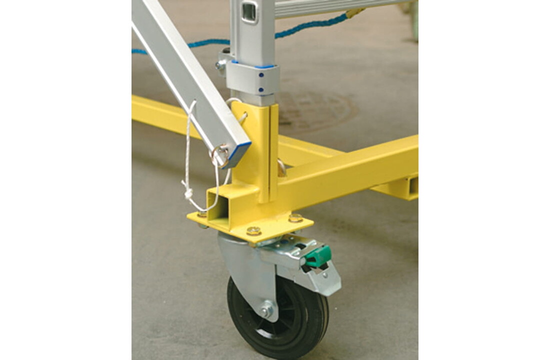 Mobiele aluminium steiger DRABEX RJ 220 - Werkhoogte 4,26m