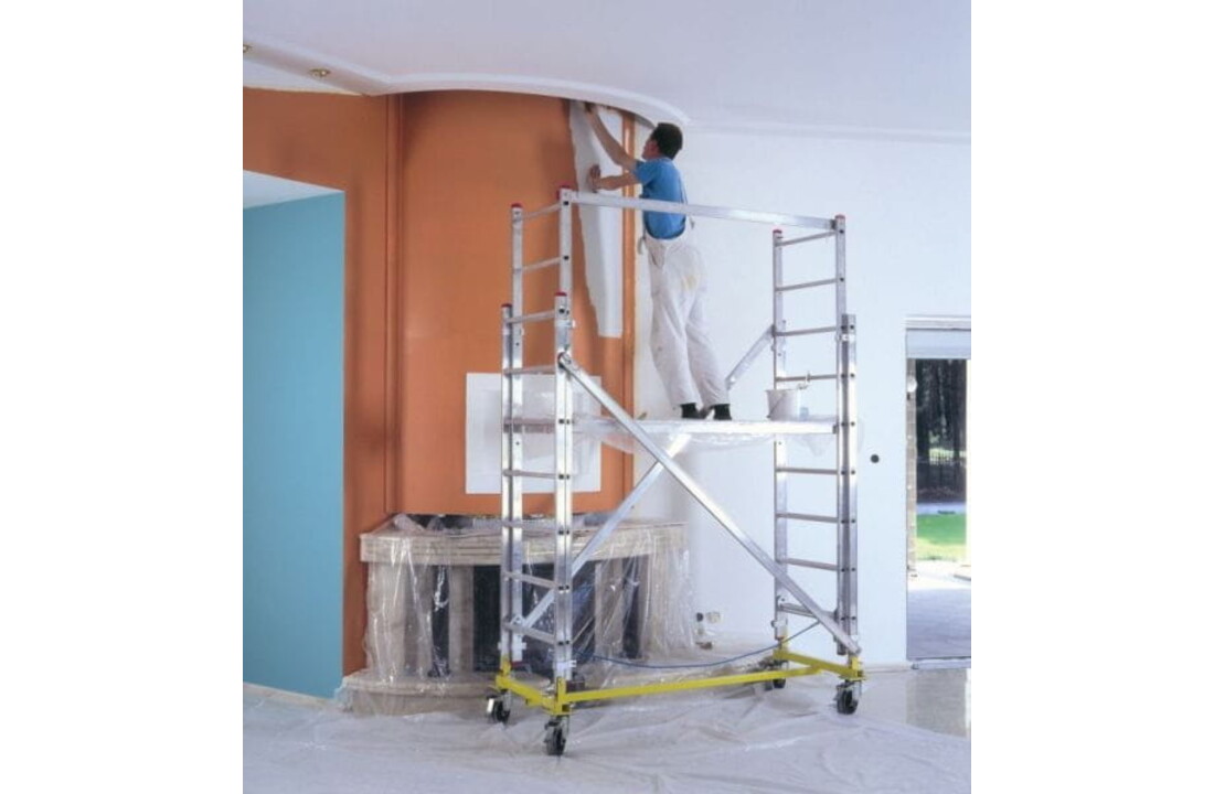 Mobiele aluminium steiger DRABEX RJ 220 - Werkhoogte 4,26m