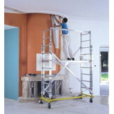 Mobiele aluminium steiger DRABEX RJ 220 - Werkhoogte 4,26m