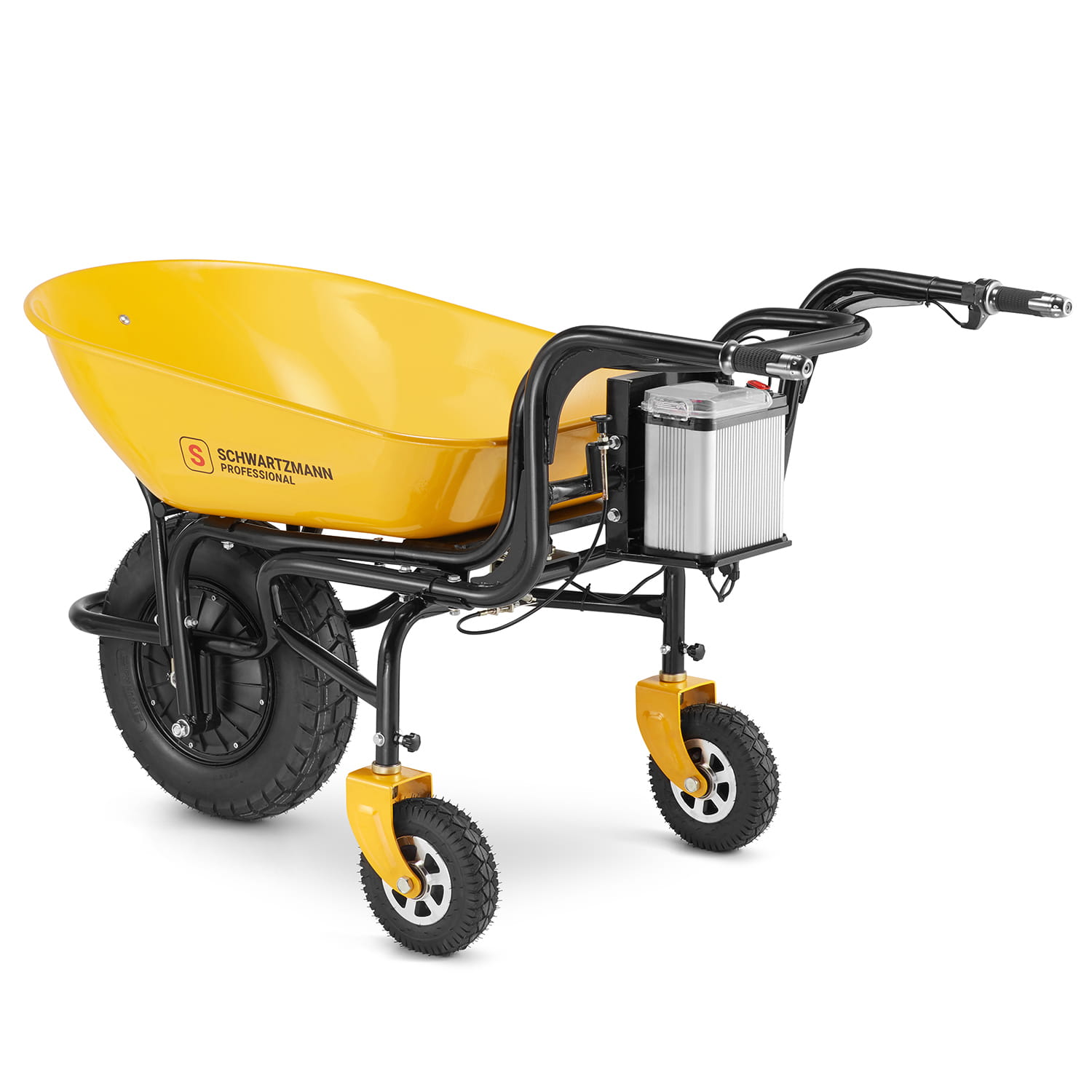 Elektrische kruiwagen - 120L - 150kg - 350W - multifunctioneel