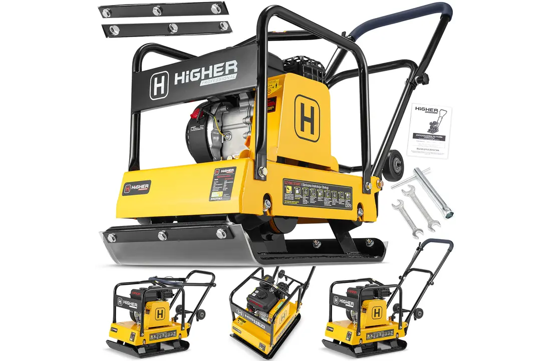 Grondverdichter - benzine - 32kN - 120 kg - Loncin 6,5 pk