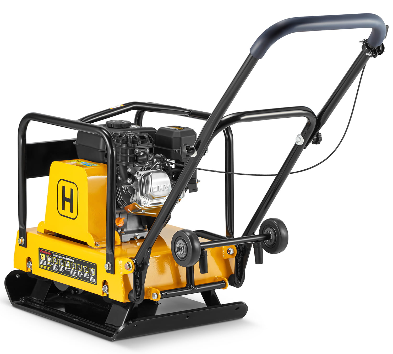 Grondverdichter - benzine - 32kN - 120 kg - Loncin 6,5 pk