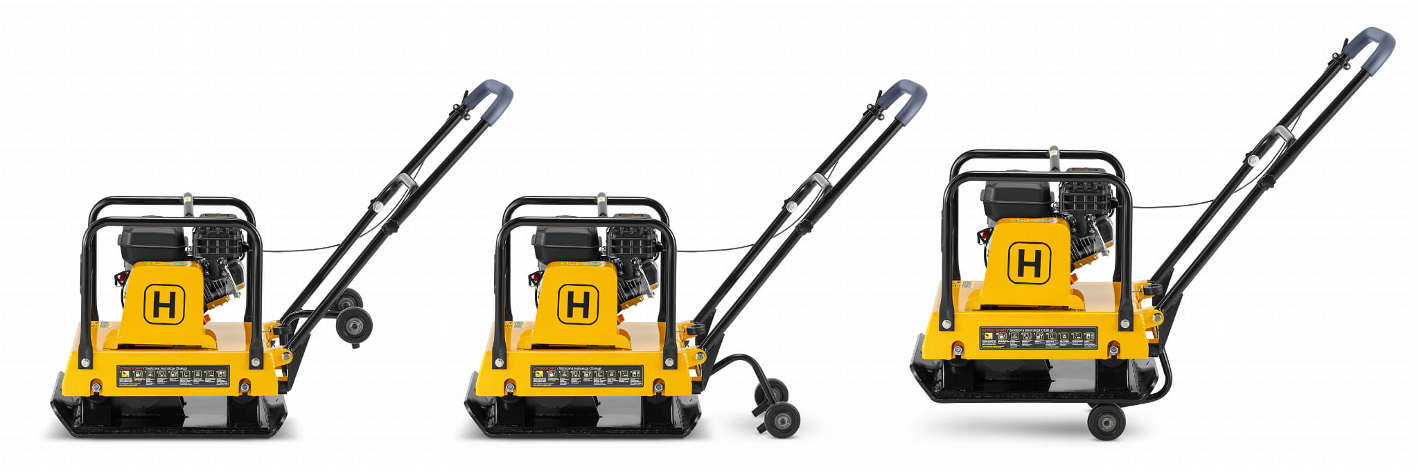 Grondverdichter - benzine - 32kN - 120 kg - Loncin 6,5 pk