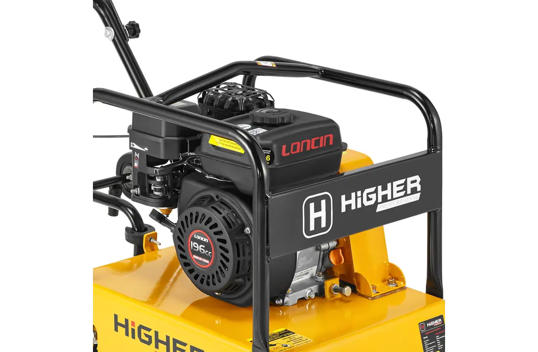 Grondverdichter - benzine - 32kN - 120 kg - Loncin 6,5 pk