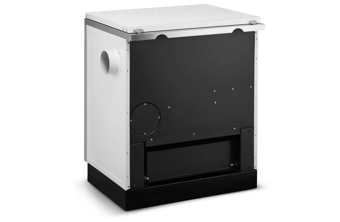 Houtfornuis met oven - ALFA 70 FAVORIT - 7,3 kW - wit