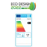 Houtfornuis met oven - ALFA 70 FAVORIT - 7,3 kW - wit