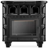 Tegelkachel - houtkachel - 13kW - keramisch - FLORENCE - zwart