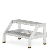 ALOSS Magazijnladder Aluminium 2 treden - Max 150 kg