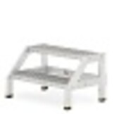 ALOSS Magazijnladder Aluminium 2 treden - Max 150 kg