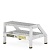 ALOSS Magazijnladder Aluminium 2 treden - Max 150 kg