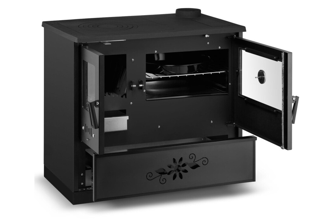 Houtkachel URUS 7040 - Zwart - 9 kW