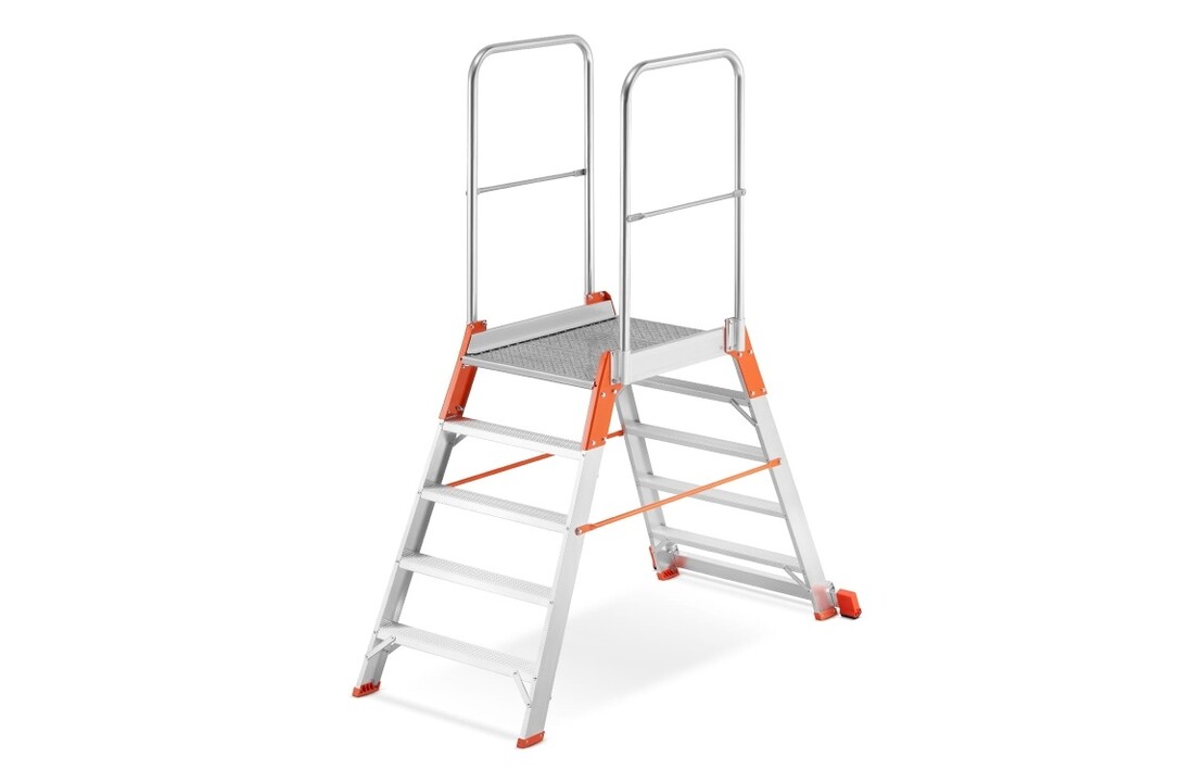 ALOSS Magazijnwerkplatform 9705 (4 treden + platform)