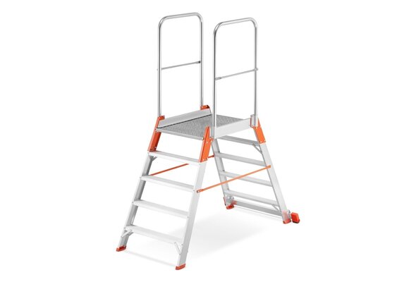 ALOSS Magazijnwerkplatform 9705 (4 treden + platform)