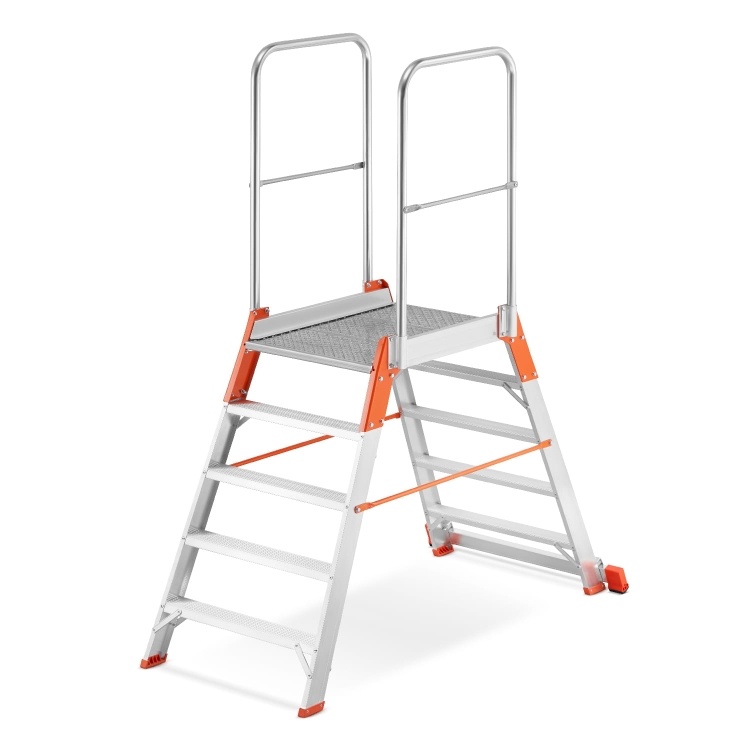 ALOSS Magazijnwerkplatform 9705 (4 treden + platform)