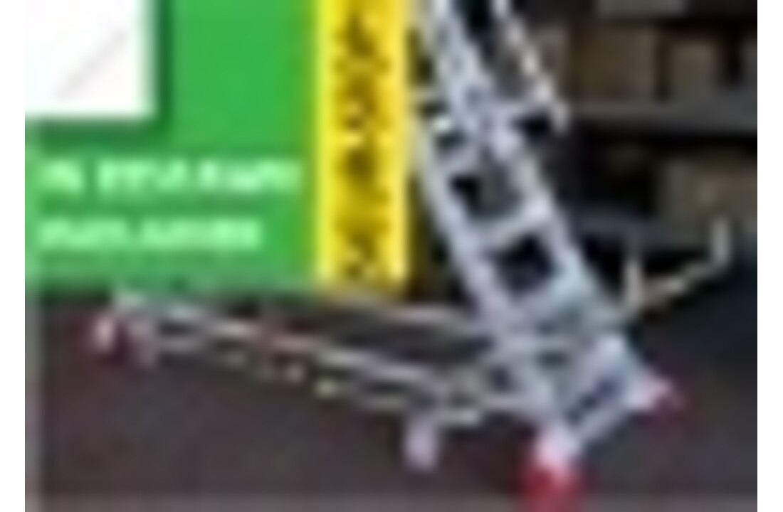 Faraone MF.TS 150 Magazijnladder 5-treden - 3,28 m werkhoogte