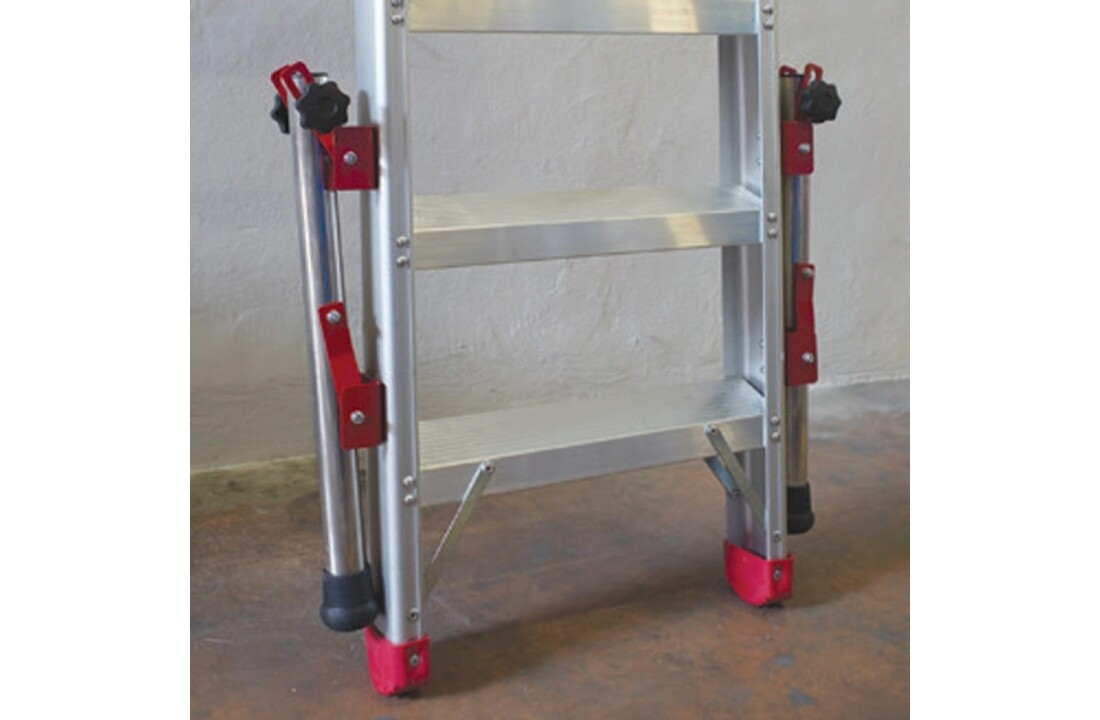 FARAONE Sella aluminium ladder 12 treden