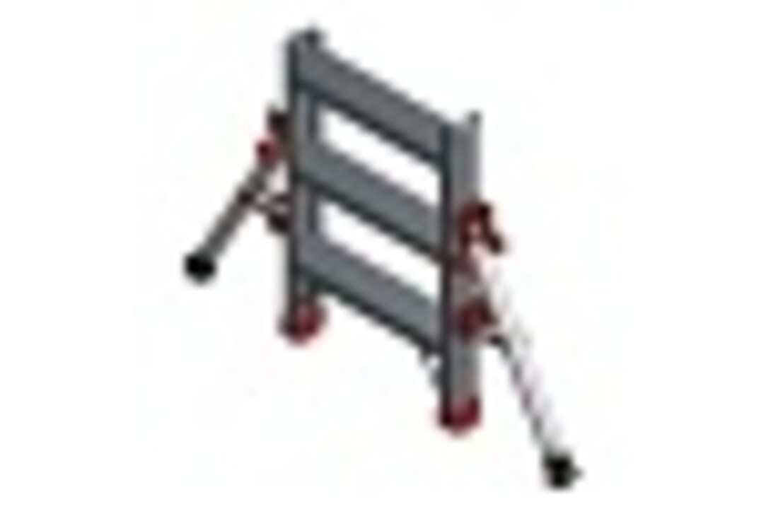 FARAONE Sella aluminium ladder 12 treden